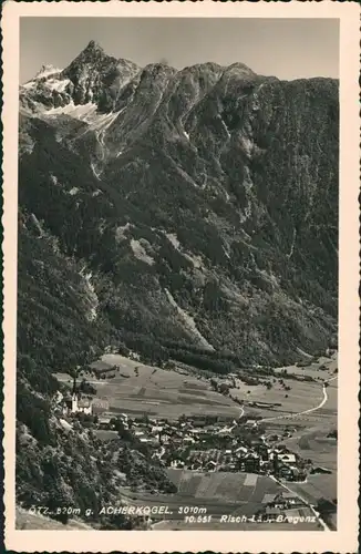 Ansichtskarte Oetz Ötz Tirol Blick auf die Stadt 1929