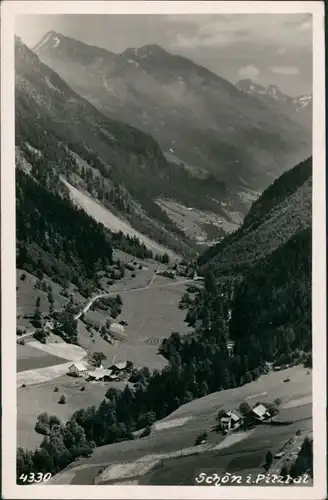 Ansichtskarte Schön (Gemeinde Jerzens) Blick auf die Stadt 1929