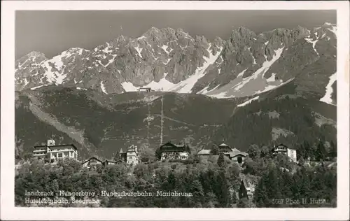 Ansichtskarte Hungerburg-Innsbruck Hoch-Innsbruck Hungerburg 1931