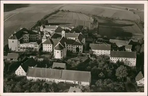 Ansichtskarte Bad Saulgau Kloster Sießen Luftbild 1932