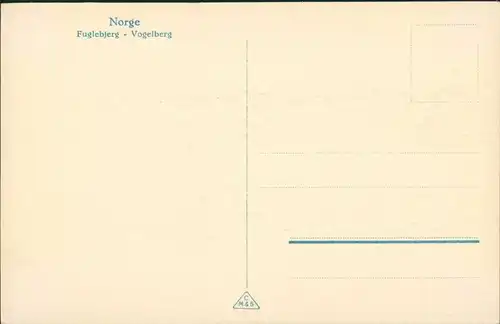 Foto Norwegen Allgemein Fuglebjerg Vogelberg Norge 1928 Privatfoto