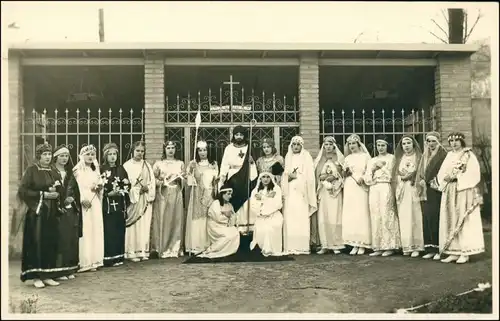 Foto  Religion/Kirche - Kirchspiel Schauspielgruppe 1928 Privatfoto