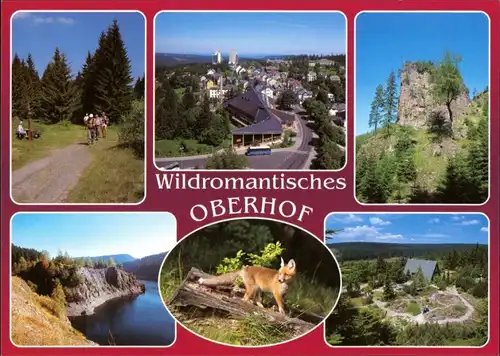 Oberhof (Thüringen) 6 Umland-Ansichten "Wildromantisches Oberhof" 2000