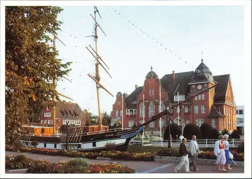 Papenburg (Ems) Segelschiff „Friederike von Papenburg" Brigg Flagschiff 2000
