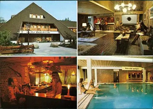 Ansichtskarte Asendorf Hotel - Pension - Restaurant Zur Heidschnucke 1970