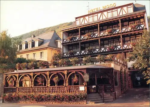 Valwig a.d. Mosel Hotel Moog, Weingut Moog-Jobelius Moselweinstrasse 1990