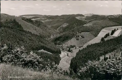 Selbitz (i. Frankenwald) Umland-Ansicht Frankenwald Landschaft 1963