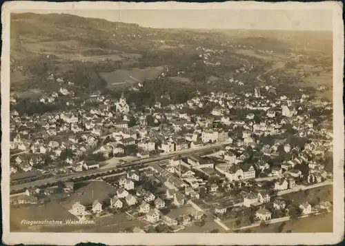 Ansichtskarte Weinfelden Luftbild 1938