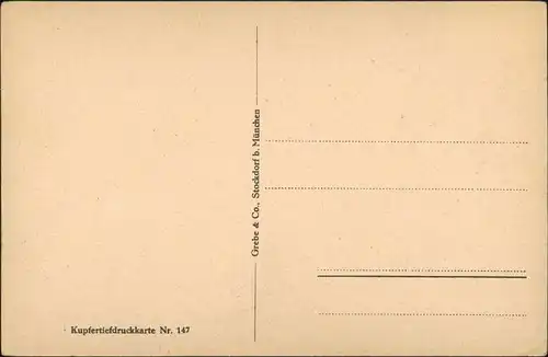 Ansichtskarte München Wohnhaus Partie Alter Hof 1925