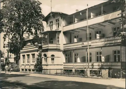Ansichtskarte Graal-Müritz FDGB Ferienheim Buchengarten 1972