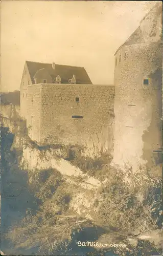 Wildenstein-Fichtenau Wildenstein Schloss Castle Echtfoto-AK 1920 Privatfoto