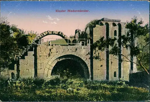 CPA Sankt Nabor Saint-Nabor Kloster Niedermünster (Elsass) 1910