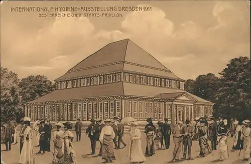 Dresden Internationale Hygiene-Ausstellung Österreich Pavillon 1911