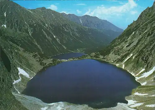 Brzegi-Bukowina Tatrzańska TATRY Czarny Staw pod Rysami 1989