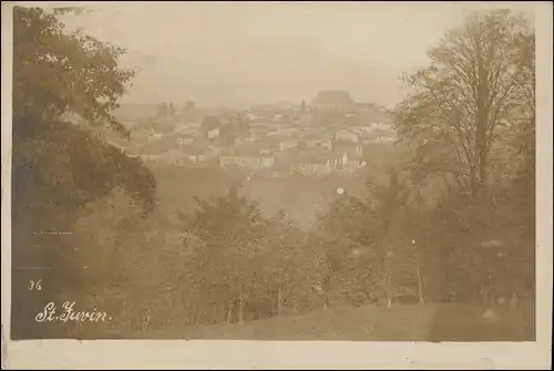 CPA Saint-Juvin Totale Privatfotokarte 1916