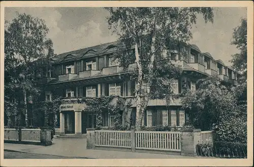 Ansichtskarte Weißer Hirsch-Dresden Dr. Lahmann´s Sanatorium 1940