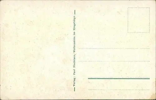 Ansichtskarte Wolkenstein Hüttenmühle 1914