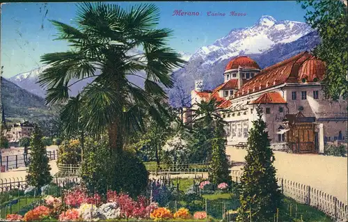 Cartoline Meran Merano Casino Nuovo 1928
