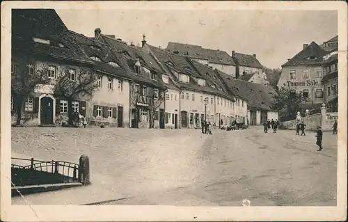 Ansichtskarte Pirna Tischerplatz 1924