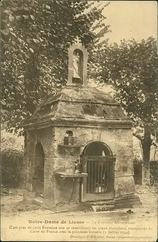 Liesse-Notre-Dame Basilika Liesse-Notre-Dame Fontaine Miraculeuse 1915