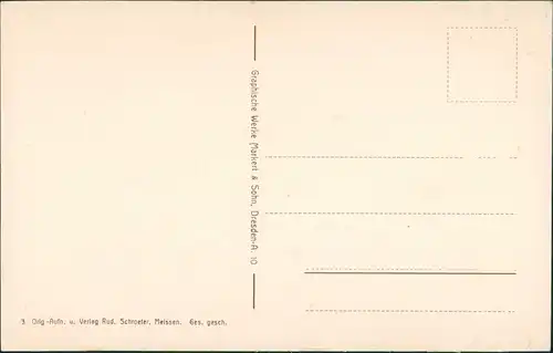 Ansichtskarte Meißen Schloss Albrechtsburg - Wandgemälde Schloss 1908