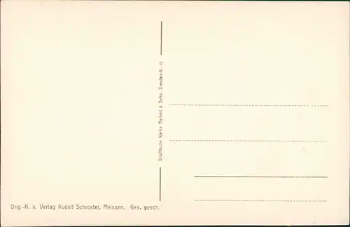 Ansichtskarte Meißen Schloss Albrechtsburg Wandgemälde Böttcher 1908