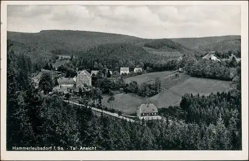 Ansichtskarte Leubsdorf (Sachsen) Hammerleubsdorf 1939