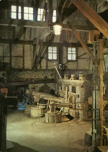 Frohnau-Annaberg-Buchholz Technisches Museum "Frohnauer Hammer":  innen 1985