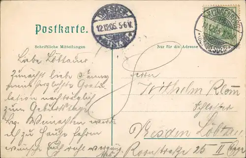 Ansichtskarte Klingenberg (Sachsen) Papierfabrik, Kirche, Stadt 1905