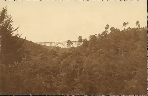 Fotokunst Echtfoto Brücke, Viadukt (Ort unbekannt) 1930 Privatfoto