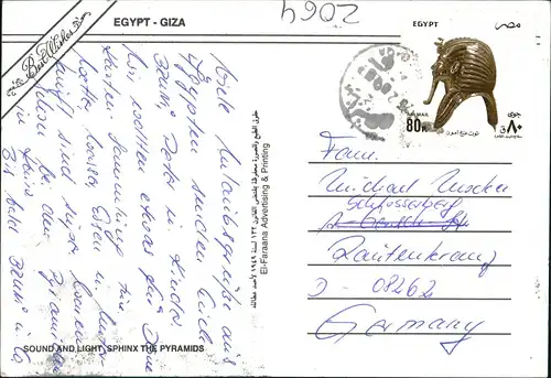 Giseh Gizeh الجيزة Historische Bauwerke Pyramiden Sphinx GIZA Egypt 1995