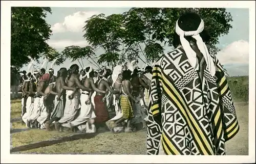 Paraquay (Allgemein) indios auténticos/Eingeborene beim Tanz 1990