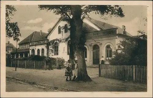 Ansichtskarte Varel Garten-Restaurant Tivoli 1924