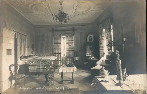 Cartoline Meran Merano Schloss Lebenberg Spiegelsaal 1909 Privatfoto