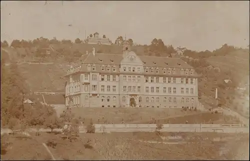 Ansichtskarte Feldkirch Hangpartie, Gebäude - Straße 1911