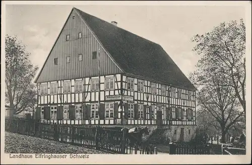 Ansichtskarte Oberelfringhausen-Hattingen Landhaus Elfrinhauser Schweiz 1923
