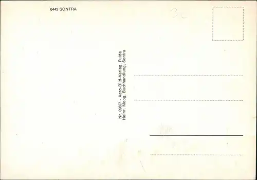 Sontra Fachwerkhäuser am Platz, Geschäfte, Gasthaus, Lebensmittel-Geschäft 1960