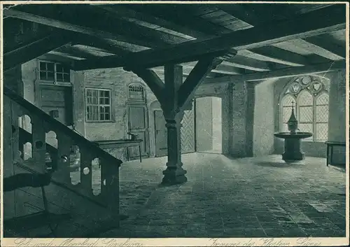 Ansichtskarte Lüneburg Kloster Lüne - Innenansicht 1933