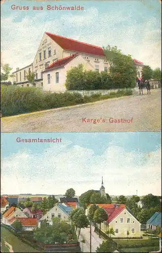 Schönwalde Neumark-Sternberg (Neumark) Prześlice Torzym Straße, Gasthof 1918