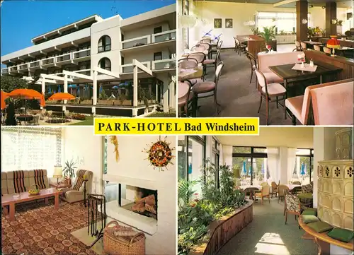 Ansichtskarte Bad Windsheim 4 Bild: Parkhotel 1983