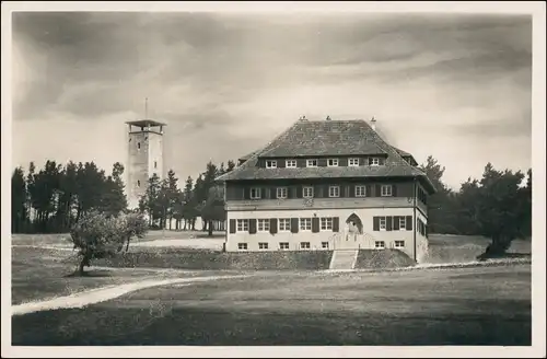 Ansichtskarte Albstadt Raichberg Unterkunftshaus 1930