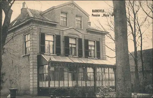 Postkaart Barneveld Pension Mario 1915