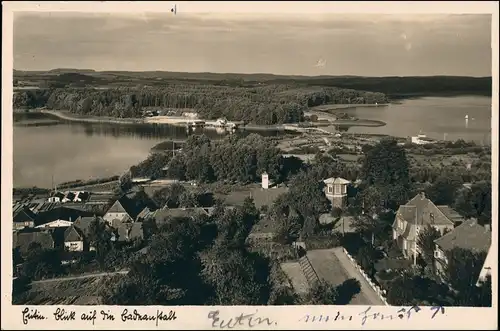 Ansichtskarte Eutin Blick in die Badeanstalt 1934