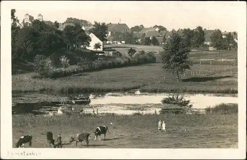 Samotschin Fritzenstadt Szamocin Stadtpartie Chodzież (Colmar) 1930 Privatfoto