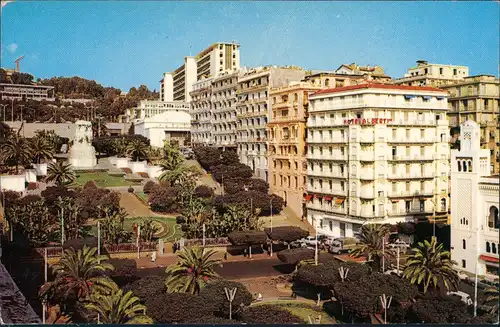 Postcard Oran (Algeria) وهران Boulevard Khemisti 1962
