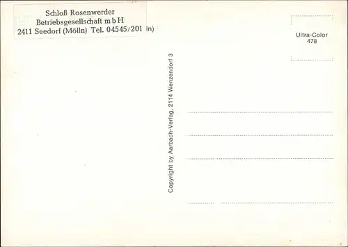 Seedorf (Mölln) Seedorf am Schaalsee (Mölln) 3 Ansichten Mehrbildkarte 1965