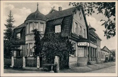 Ansichtskarte Waddeweitz-Lüchow (Wendland) Gasthaus zum Heidekrug 1940