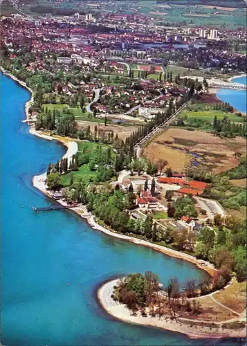 Ansichtskarte Radolfzell am Bodensee Luftbild 1979