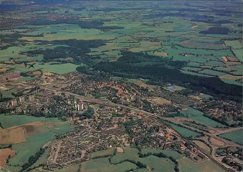 Raisdorf Luftbild Überflugkarte Luftaufnahme aus großer Höhe 1960