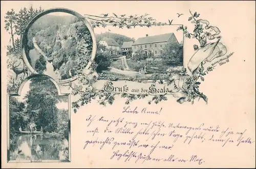 Ansichtskarte Löbau 3 Bild Scala 1899